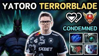  7.36c YATORO TERRORBLADE Condemned Highlights  YATOROGOD Grandmaster Tier - Dota 2