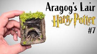 Aragogs Lair  a Harry Potter Matchbox Diorama  Harry Potter miniature