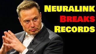 Elon Musks First Neuralink Patient Cyborg CRUSHES Previous World Record