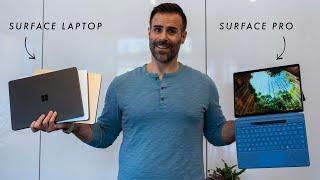 NEW Surface Pro & Surface Laptop - The MacBook Competition