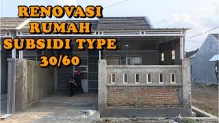 Renovasi rumah subsidi type 3060