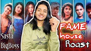 FAMEHOUSE roast  sasta BIGBOSS with TALENTLESS PEOPLE    PART-1DEVIKA GUPTA