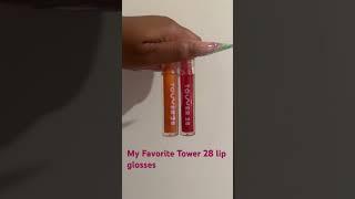 My Favorite Tower 28 lip glosses