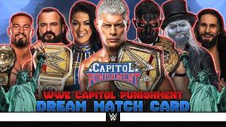 WWE Capitol Punishment 2024 - Dream Card v2