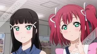 Love Live Sunshine episode 12 English dub custom intro 1080p