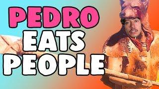 PEDRO EATS HUMAN IN RUST  Hilarious Duo Encounters with Raiders  Rust