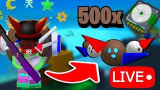 LIVE Grinding for 500 white drives and Coco Belt with viewers Roblox Bee Swarm Simulator