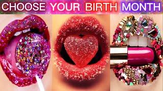 Choose Your Birth Month & See Your Beautiful Lips  Gorgeous Lip Art  Birth Month Lips 