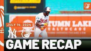 Yankees vs. Orioles Game Recap 71424  MLB Highlights  Baltimore Orioles