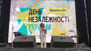 Никита Ачкасов на Дне независимости в Мариуполе