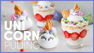 Unicorn Temalı Muzlu Puding  23 Nisan Özel Çocuklar İçin  TATLI KAFASI