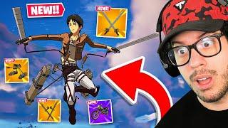 The ATTACK ON TITAN Update is HERE Fortnite