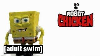 3 SpongeBob SquarePants Parodies  Robot Chicken  Adult Swim
