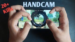 Samsung A50 PUBG Mobile  HANDCAM 5 Finger + Full Gyro #33