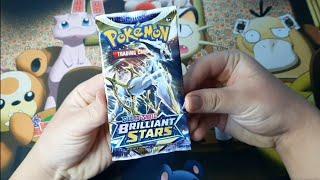 Opening a Brilliant Stars Pokemon Booster Pack Part 2