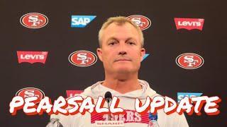 John Lynch Provides an Update on 49ers WR Ricky Pearsall