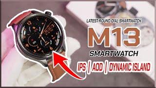 Unboxing M13 Smartwatch  1.53 Display AoD Dynamic Island 