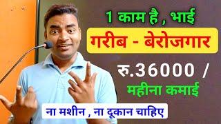 1 काम है भाई गरीब बेरोजगार के लिए New Business ideas 2024Small Business ideasGarib ka business