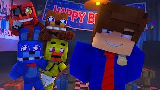 FNAF Kids IT WAS THE SECURITY GUARD...  Minecraft Five Nights at Freddys Roleplay