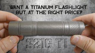 Convoy S21G Ti - Titanium flashlight - CREE XHP50.3 LED