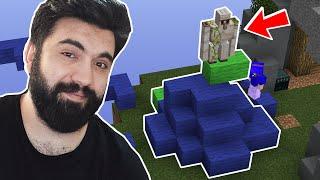 GOLEM NEFES ALDIRMADI Minecraft BED WARS