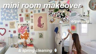 mini room makeover + spring cleaning 🪴🪞 and room tour