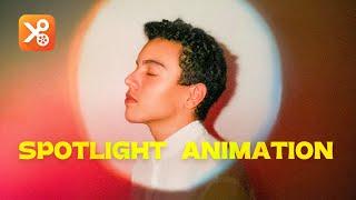 How to create a Character Introduction Video in YouCut  Spotlight Animation 