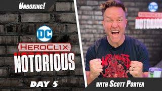 Hint We Found Our Chase  DC HeroClix Notorious Unboxing  Day 5