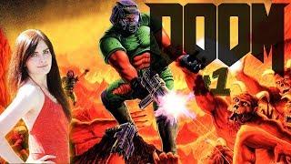 Doom - Part 1 - First Playthrough  Walkthrough on Ultra Violence difficulty