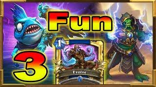 Hearthstone Evolve Shaman Its The Meta Now Part 3  Super Fun Deck To Play  Saviors Of Uldum New