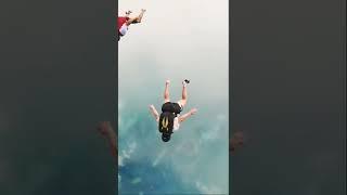 Skydiving into the Blue Hole in Belize