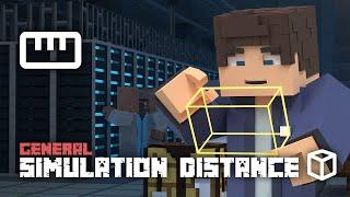 Simulation Distance in #Minecraft