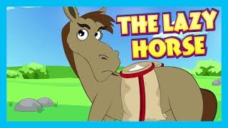 THE LAZY HORSE - Moral Story For Children  T Series Kids Hut  Best Learning Story  English Story