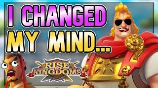 I Changed My Mind About Alex...  Rise of Kingdoms