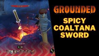 How To Get The Spicy Coaltana in Grounded  Spicy Coaltna Sword