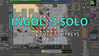 Ingol -3 Solo  7.6KKH RAW EXP  942 RP Solo Hunt