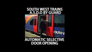 SOUTH WEST TRAINS A.S.D.O BY GUARD