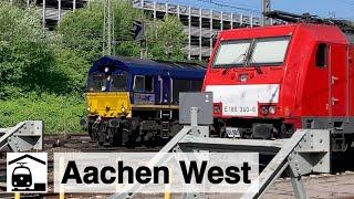 Bahnhof Aachen West Sprungbrett nach Belgien