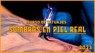 CÓMO HACER SOMBRAS EN PIEL REAL .CURSO PARA TATUAJE . NO TE LO PODES PERDER Aprende a tatuar