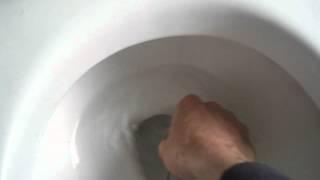 Improving flush of a slow-flush toilet