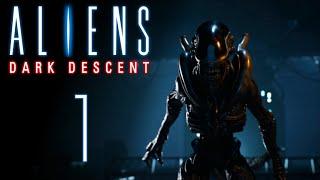Зверь в клетке ⬛️ Прохождение Aliens Dark Descent #1 Кошмар