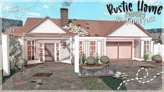 BLOXBURG One Story Rustic Family House 