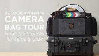 Camera Bag Setup for DSLR Video Cameras