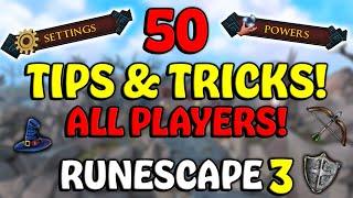 50 TIPS & TRICKS - RuneScape 3 2022