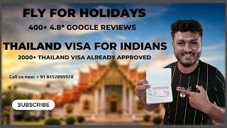 How to Apply for Thailand Tourist Visa For Indians  Thailand Visa Online  Get Visa For 60 Days.