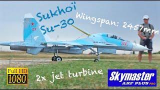 XXL Skymaster Sukhoï SU-30 Twin Turbine RC Jet