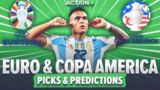 3 Euros & Copa America Bets Argentina vs Peru & Denmark vs Germany Soccer Picks & Predictions 629