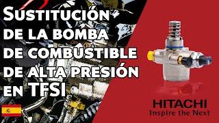Sustitución de la bomba de combustible de alta presión en TFSI  Hitachi Astemo Aftermarket Germany