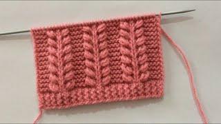 Beautiful Knitting Stitch Pattern For SweaterCardigan