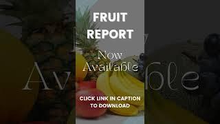 Fruit Reports  26 Aug 2024